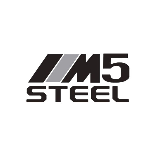 M5 Steel 1-1/4" x 12" Bonderized Steel Straps