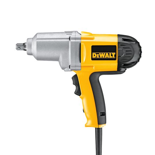 DeWalt 1/2" (13mm) 7.5 Amp Corded Impact Wrench with Detent Pin Anvil