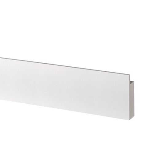 Azek 5/4" x 4" x 20' Rabbeted Trim Board - Traditional Finish
