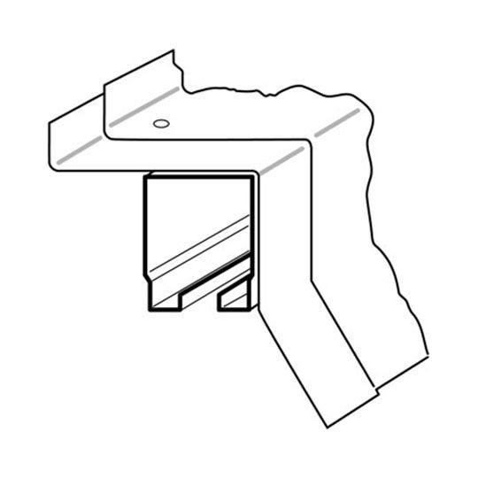 MWI Components BC322 Square Top Mount Weatherproof Track 16 Gauge MP1 — MW310322001227