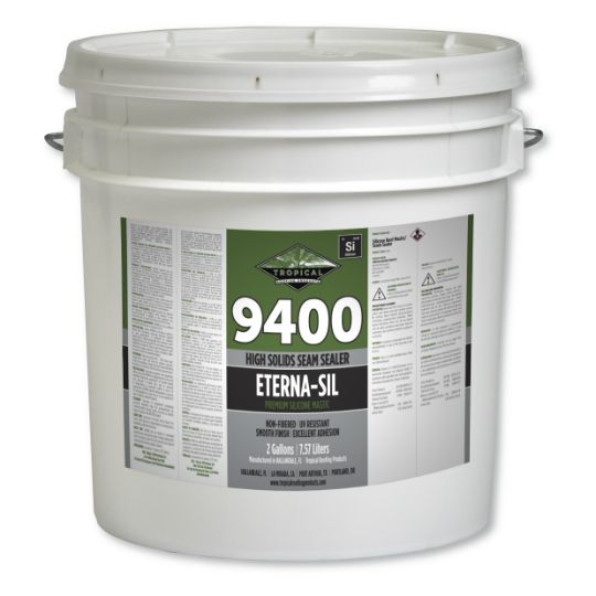 Tropical Roofing Products 9400 Eterna-sil Premium Silicone Mastic - 2 Gallon Bucket — TRO9400G2