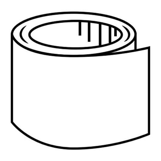 Berger Building Products .019" x 24" x 50' Painted Aluminum Trim Coil — BBPJHHMOSMSGE-24