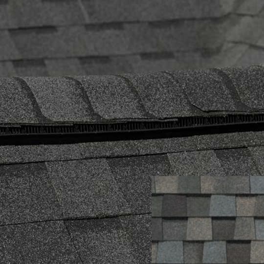 CertainTeed Roofing Shadow Ridge ClimateFlex Ridge Shingles — Hip & Ridge Shingles — CTRNGHRSHWW