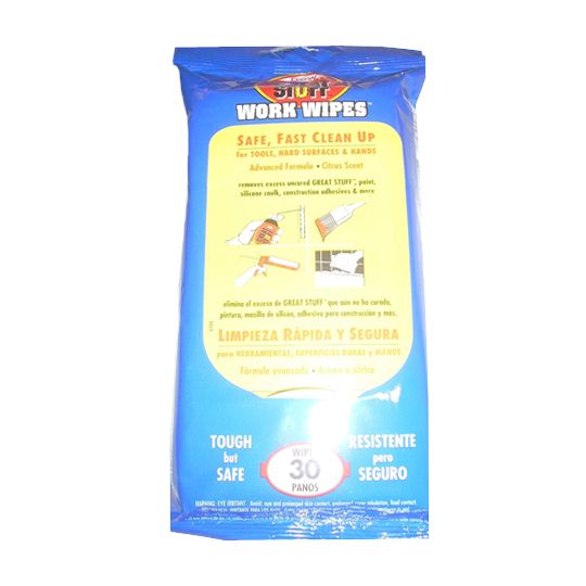 DOW Great Stuff Work Wipes - Pack of 30