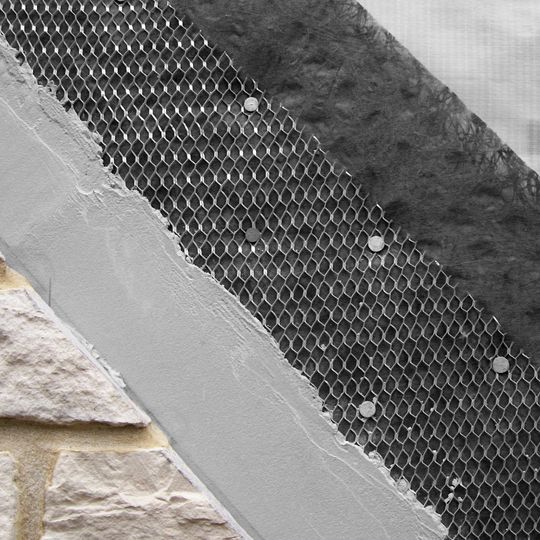 Keene Building Products 4' x 45' Driwall Rainscreen 10 mm Exterior Wall Drainage Mat