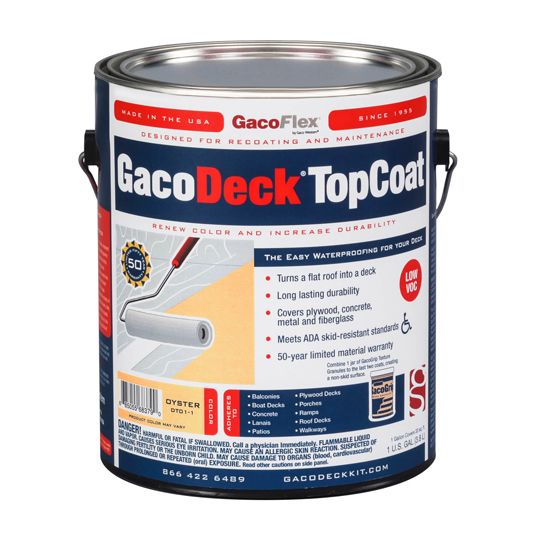 Gaco Western GacoDeck TopCoat - 1 Gallon Pail — EMLCOS0150DAT