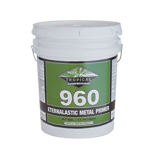 Tropical Roofing Products 960 Eternalastic Acrylic Metal Primer - 5 Gallon Pail