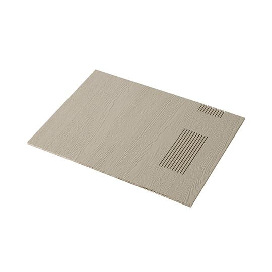 Wausau Supply 3/8" x 24" x 16' Diamond Kote Vented Soffit - Woodgrain Texture — WSUDK2416VSOYS