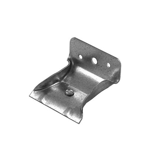 MWI Components BC1-201 Short Face Mount Round Track Bracket (No Cover) MP20