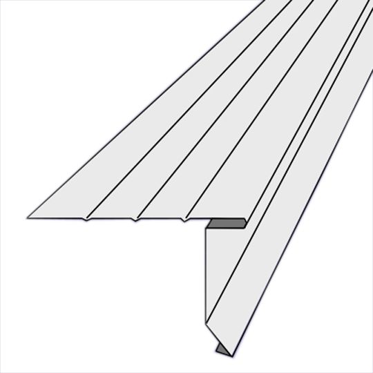 Alside 1-3/4" x 1-3/4" x 10' Aluminum Style D Drip Edge — ASI103125X1