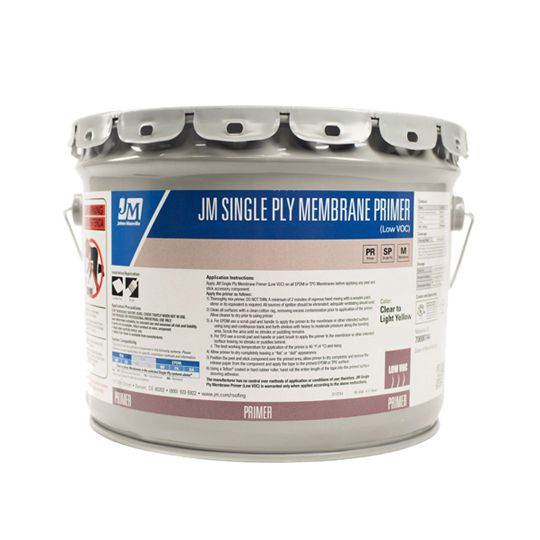 Johns Manville Low-VOC Single Ply Membrane Primer — JMCSPPLVOC1G