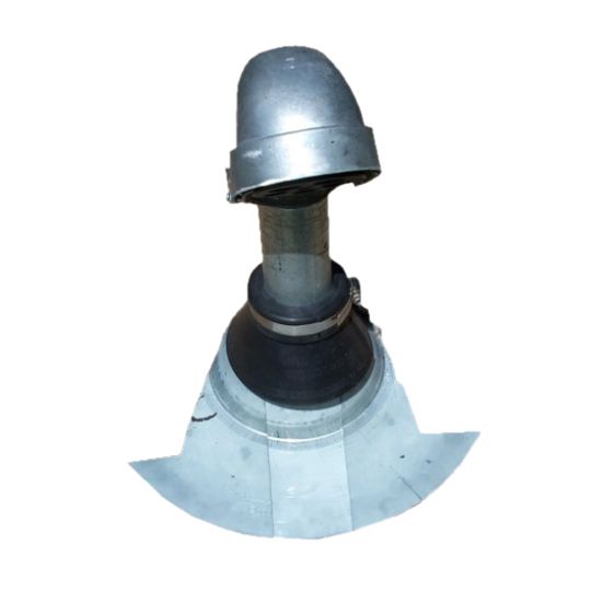 Direct Metals 2" Retro-Spin Flashing with Retro-Collar