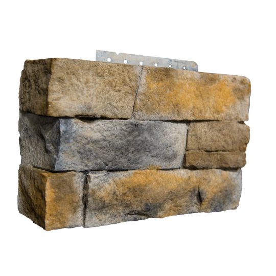CertainTeed Siding STONEfacade Ledgestone Left Corners - Carton of 6 — CERLSLCPA