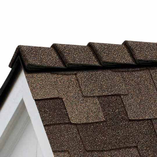 Owens Corning 10" DecoRidge Hip & Ridge Shingles - 20 Lin. Ft. Box — Hip & Ridge Shingles — OCFHRDRCH10
