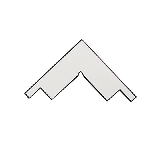 Versatex 5/4" x 4" x 22' PVC Smooth Stealth Corner