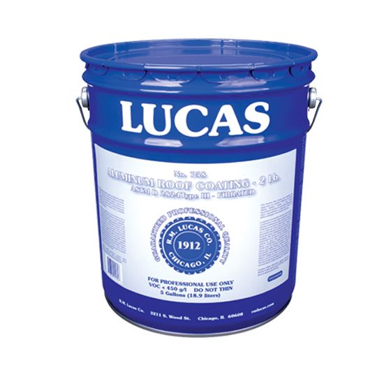 RM Lucas Fibrated Aluminum Roof Coating - 5 Gallon Pail