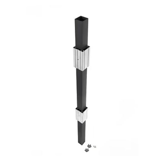 Trex 2.5" x 2.5" x 63" Signature Aluminum Joist Mount Post — TRXJMP2563BZ