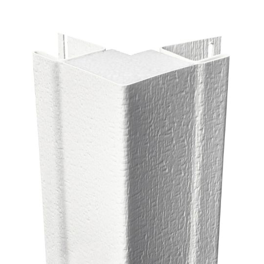 CertainTeed Siding 1-1/4" x 10' CedarBoards Insulated Outside Cornerpost with Foam Insert - Woodgrain Finish — CEROSCPINSCCW