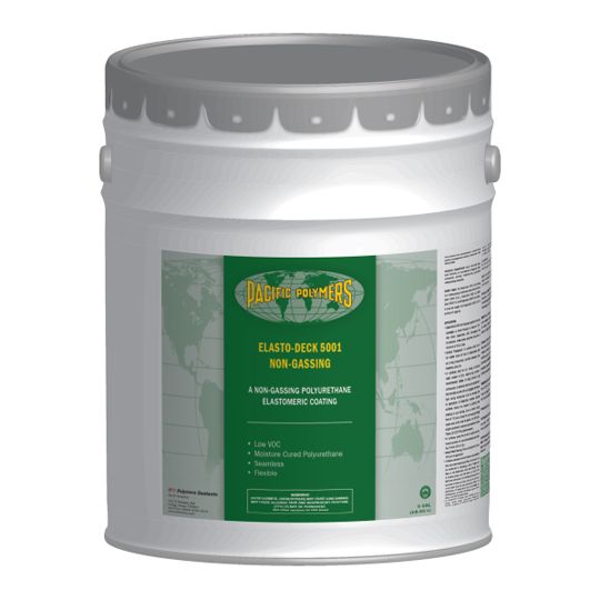 Pacific Polymers Elasto-Deck 5001NG Non-Gassing Polyurethane Elastomeric Coating - 1 Gallon Can