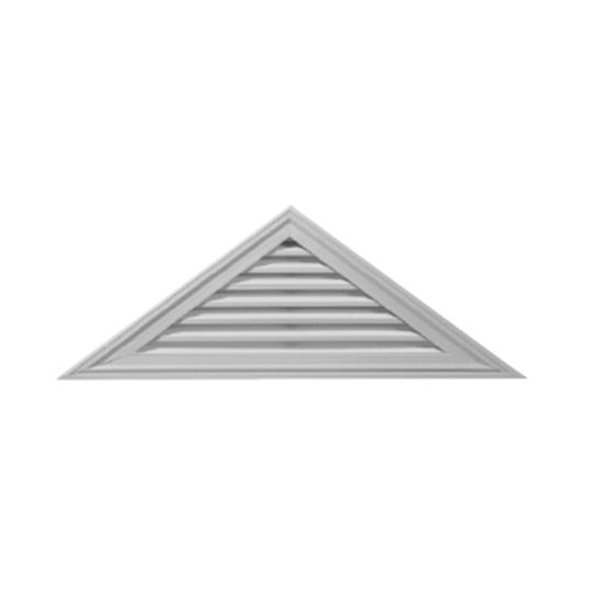 TRI-BUILT Triangle Gable Vent for 12/12 Pitch — TRI471204028