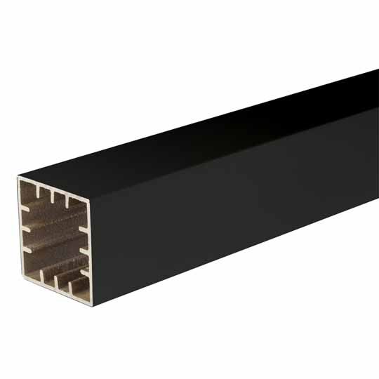 Azek 5-1/2" x 5-1/2" x 54" Post Sleeve for Premier & Trademark — AZKPPS5554BK