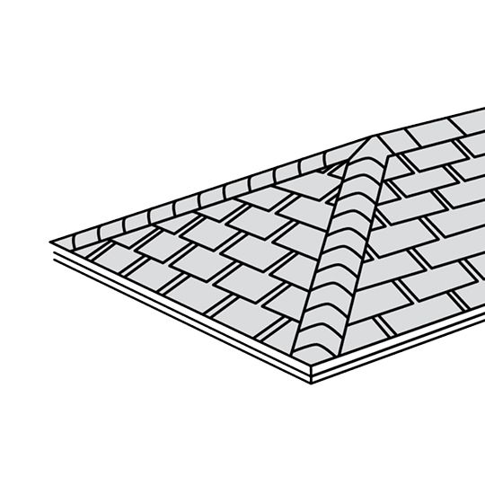 Atlas StormMaster Hip & Ridge Shingles with Core4 — Hip & Ridge Shingles — ATLHRSMHL
