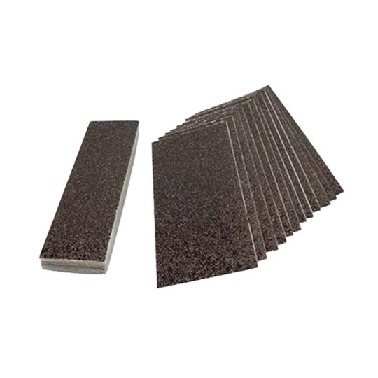 DMS Industrial 6" x 14" Adhesive Rasp Paper Sheets - Pack of 12