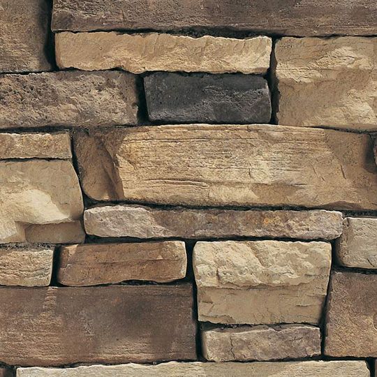Eldorado Stone Mountain Ledge Corner Stone - 100 Lin. Ft. Box — ELDMLC0054BB
