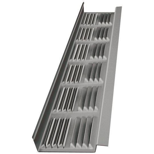 GAF MasterFlow LSV8 Series Continuous Soffit/Undereave Vent — Ventilation and Drainage — GAFLSV8MF