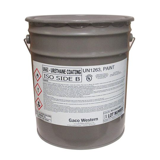 Gaco Western GacoFlex U66 Polyurethane Pedestrian Deck Coating Part B - 5 Gallon Pail