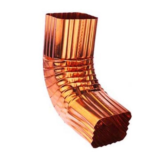 Berger Building Products 16 Oz. 2" x 3" Plain Square A-Style Copper 75° Elbow