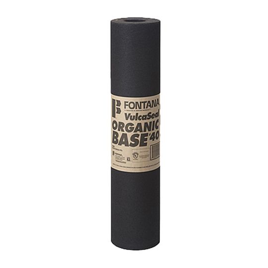 Fontana Paper Mill VulcaSeal Organic Felt Base 40# Tile & Metal Roof Underlayment - 2 Sq. Roll
