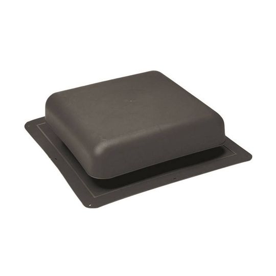 GAF MasterFlow Square-Top Plastic RT65 Roof Louver — Ventilation and Drainage — GAFRT65WW