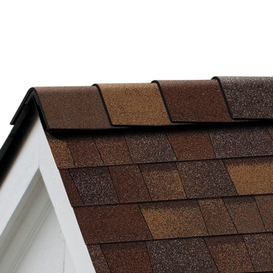 Owens Corning 10" DecoRidge Hip & Ridge Shingles - 20 Lin. Ft. Box — Hip & Ridge Shingles — OCFHRDRSCA10