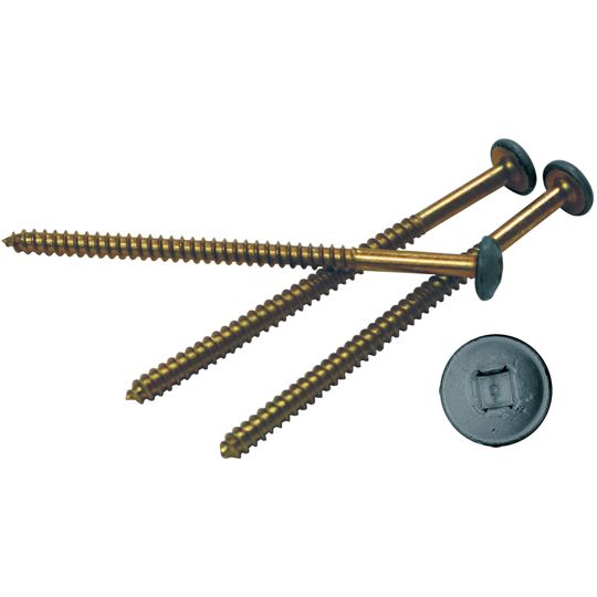 Mid-America Painted Screws — MABPS25WB12