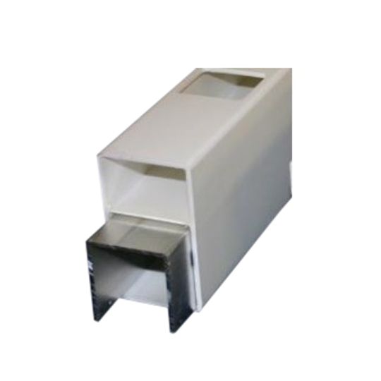 Phoenix Manufacturing 10' Level T-Rail with Aluminum U-Channel