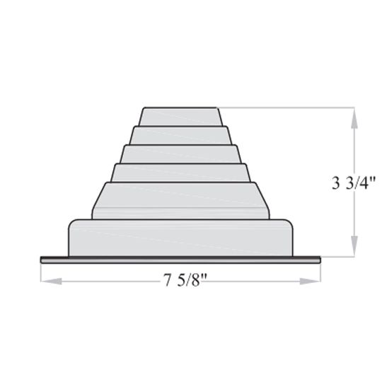 Coastal Metal Service 1/4" to 5" Pipe Boot