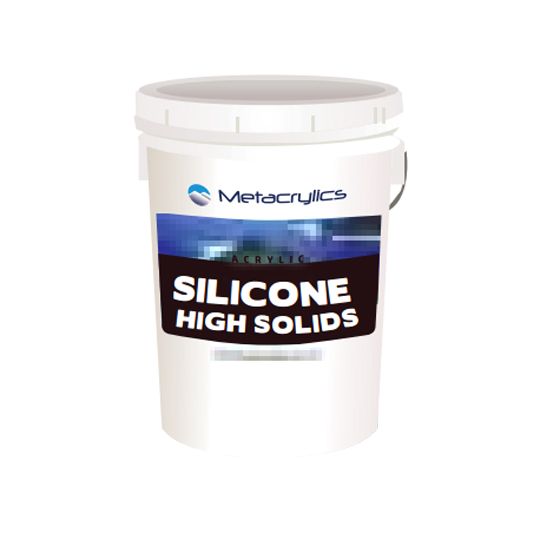 Metacrylics Solid Silicone Roof Coating - 5 Gallon Pail