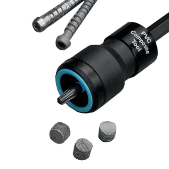Starborn Industries #10 x 2-3/4" Pro Plug Deck Hidden Fastener System for Trex PVC/Composite Decking, Epoxy Finish, No Driving Tool - 50 Sq. Ft. Box — SBNTRXE50WG