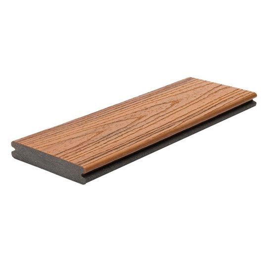 Trex 1" x 6" x 12' Transcend Grooved-Edge Composite Deck Boards — TRXTGE12TT