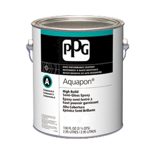 PPG Industries (97-137) Aquapon High Build Semi-Gloss Polyamide-Epoxy Coating with Tint Base Component B Catalyst - 1 Gallon Can