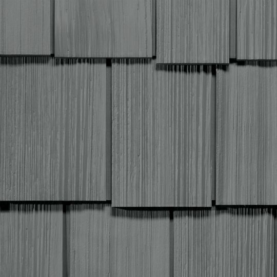 CertainTeed Siding Cedar Impressions Double 9" Staggered Rough-Split Polymer Shake Siding — CERCID9RSSCG