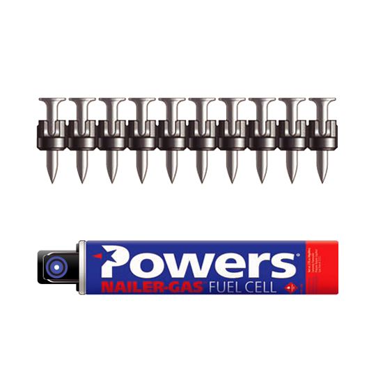 Powers Fasteners Trak-It C3 Pins with Fuel Cell