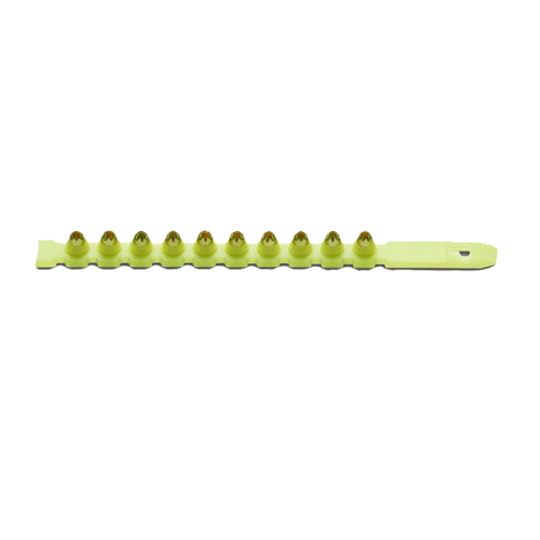 Powers Fasteners .27 Caliber 10-Load Powder Safety Strip - Green - Box of 100