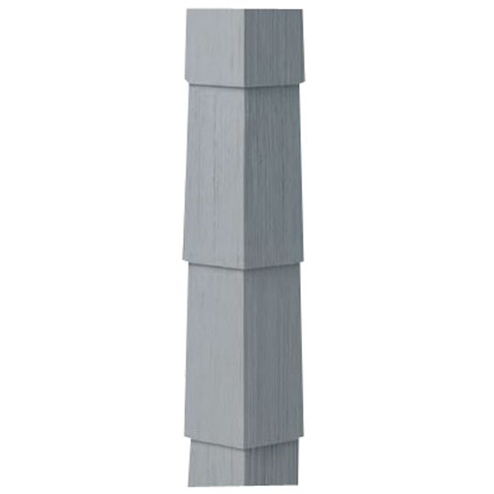 Mastic Cedar Discovery Double 7" Perfection Outside Corner Post Vinyl Siding — ACOCD70OCP2149