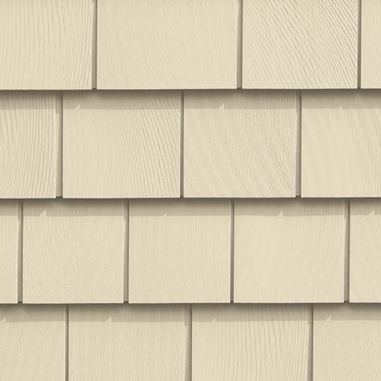 CertainTeed Siding Cedar Impressions Triple 5" Straight Edge Sawmill Polymer Shingle Siding — CERCIT5SSDT