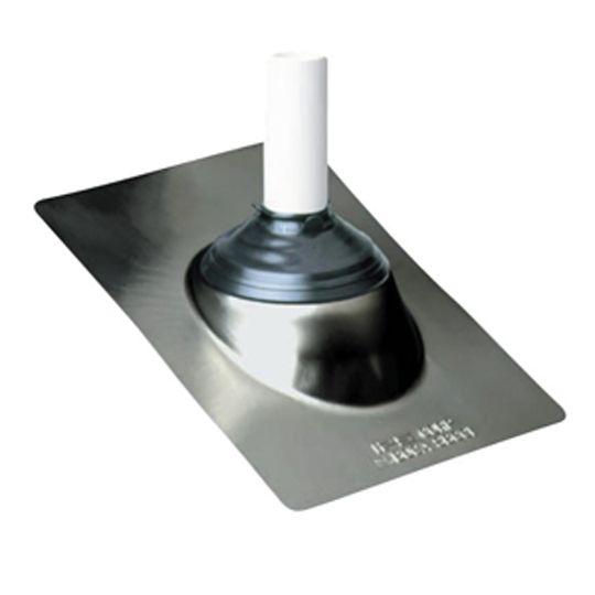 TRI-BUILT Galvanized Oval Pipe Flashing — Flashings — TRIAMPF4GVFOD