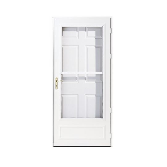 Pella 32" x 81" 3031 Midview Self-Storing Storm Door