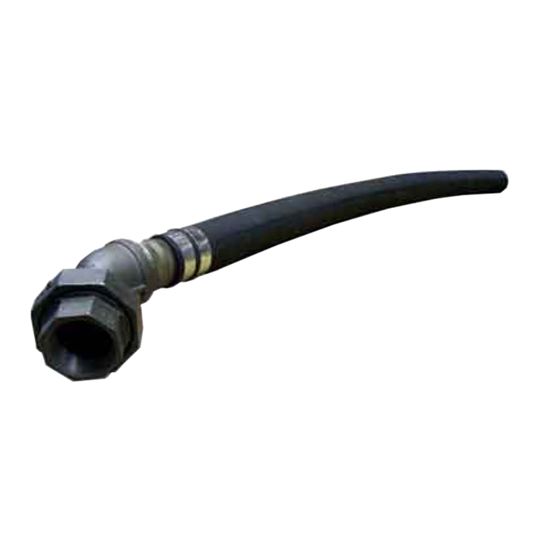 Roofmaster 3' Rubber Flex Hose with Stockham Equal Union