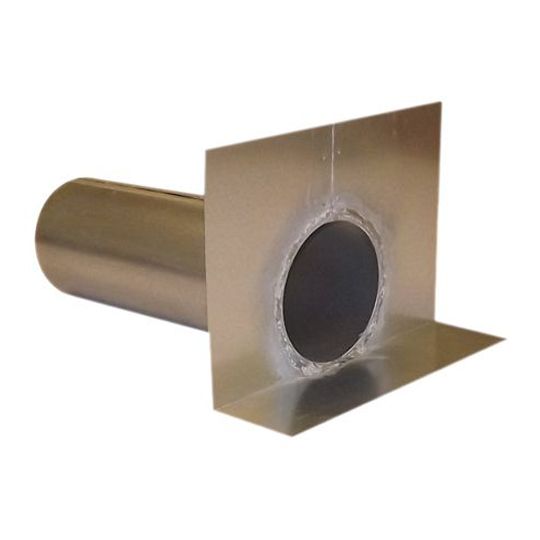 Verde Industries 26 Gauge x 4" x 16" Round Scupper